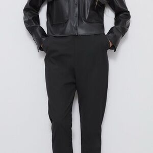 Zara Black Track Pants